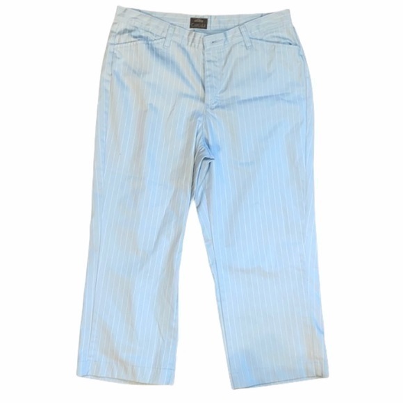 Riders by Lee Pants - Riders’ Casuals Capri Jeans Blue/white size 12